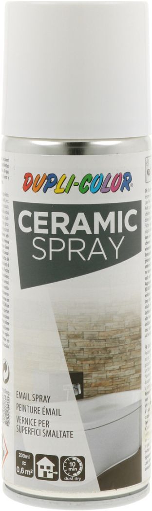 european aerosols DUPLI-COLOR CERAMIC SPRAY, weiß, 200 ml