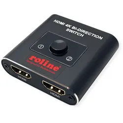 ROLINE 4K HDMI Switch, 2fach, bidirektional