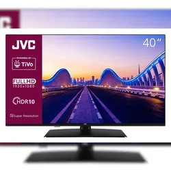 JVC LT-40VF5355 Fernseher 40 Zoll Smart TV Full HD Auflösung, HDR, Triple Tuner, 6 Monate HD+ (2026)