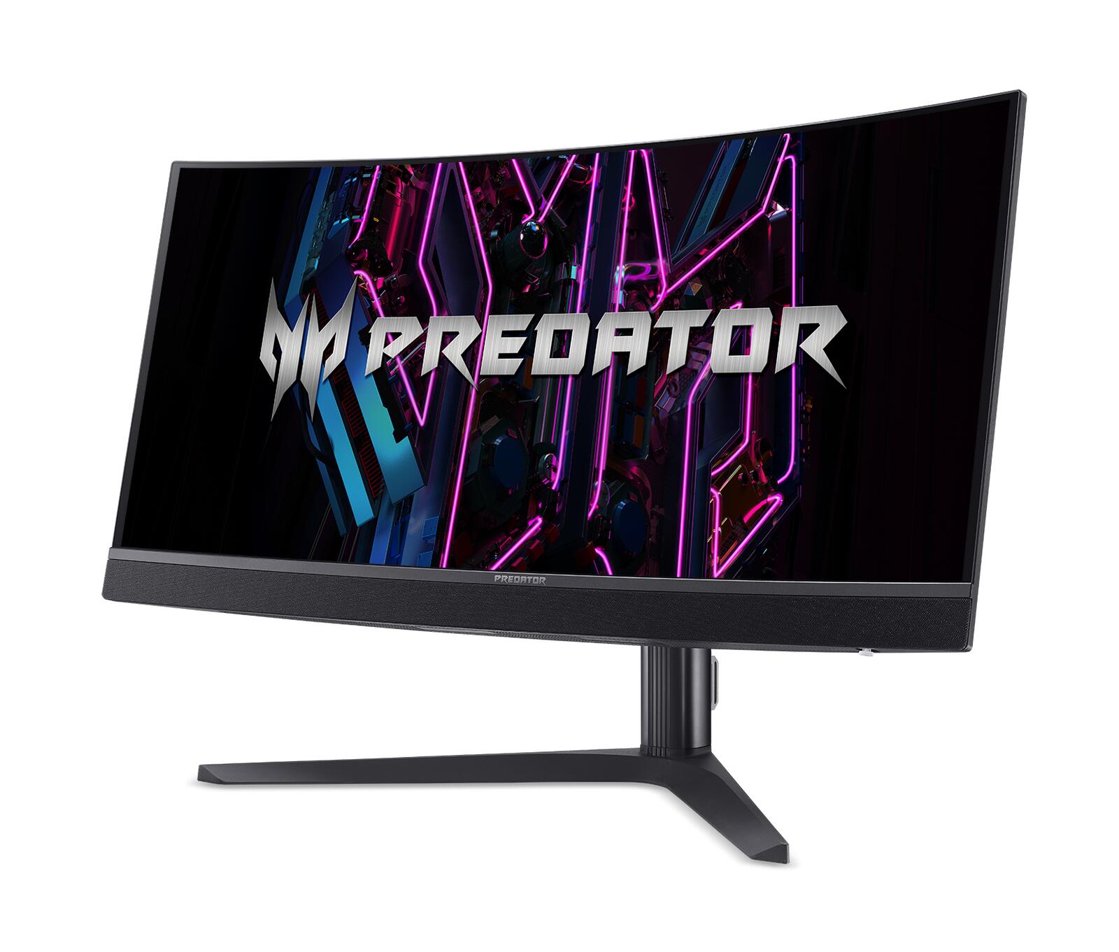 Acer Predator X34V Curved Gaming-Monitor 86,4cm (34 Zoll) UM.CXXEE.V01