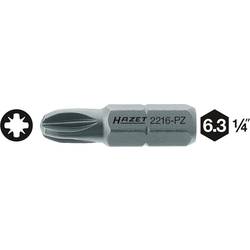 Hazet 2216-PZ2 2216 Kreuzschlitz-Bit Antrieb: 1/4 (6.3 mm) Abtrieb: Kreuzschlitz Pozidriv PZ 2 25 mm