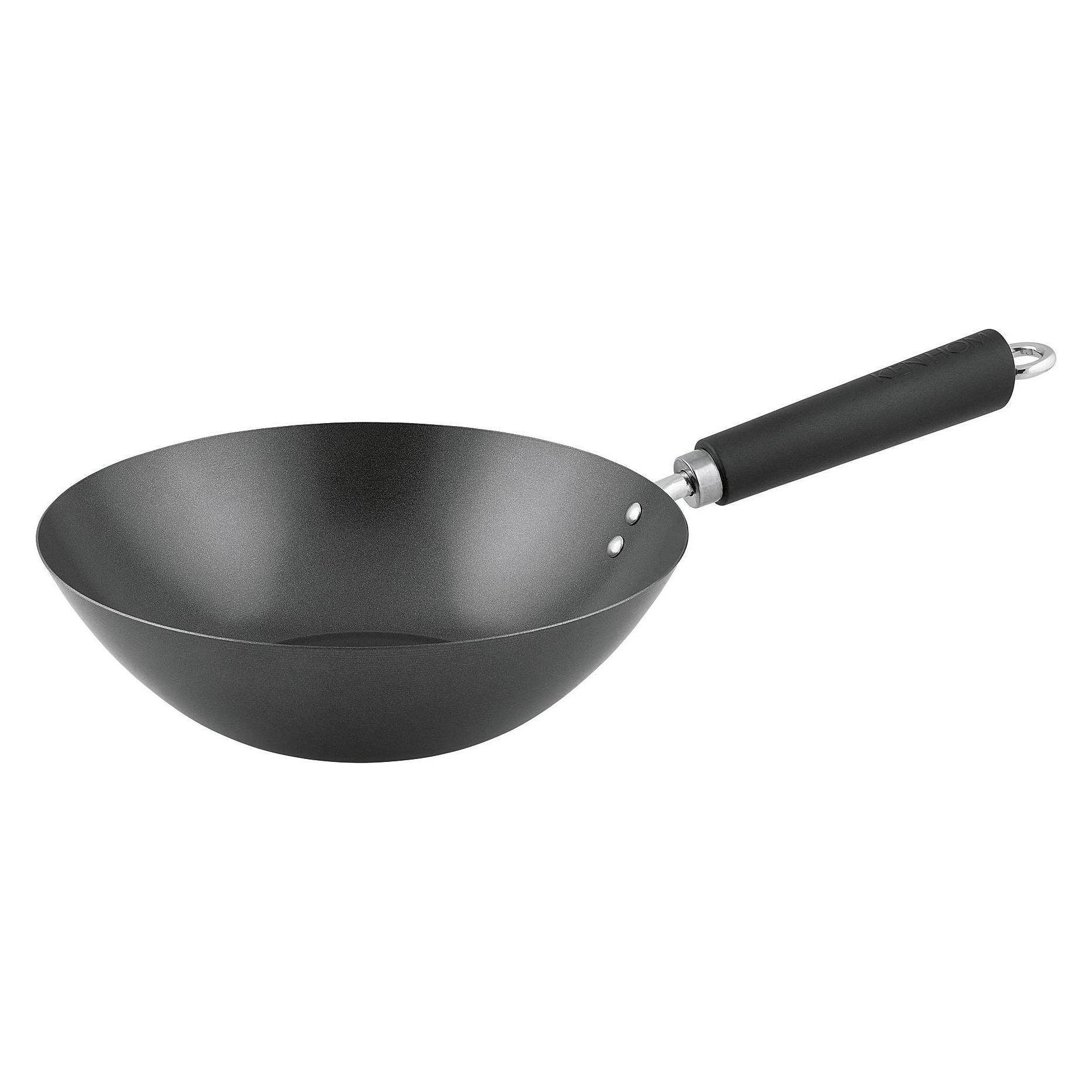 Ken Hom Excellence Wok (Wok Pfanne, Carbonstahl, 20 x 11 cm) (KH420001)