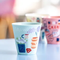 Koziol Nora Cup M Sisters Grow Becher 300 ml sage