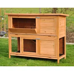 Nanook Kleintierstall Bommel 122 x 50 x 101 cm natur