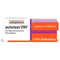 Autotest VIH Hiv-selbsttest ratiopharm 1 St