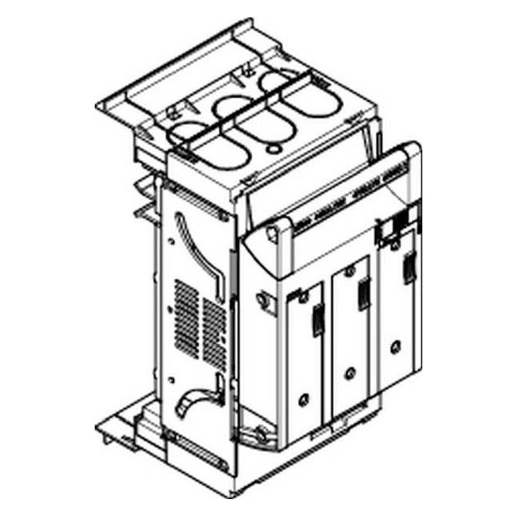 ABN XTR509 NH-Trenner Gr.00 m. Uni.Anschl Montage auf SAS 40 (XTR509)
