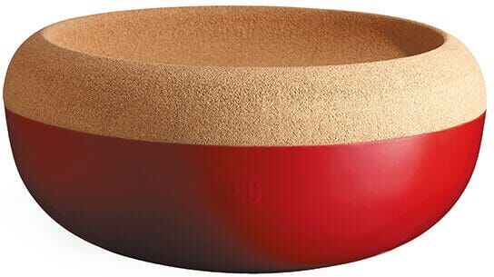 Emile Henry Burgundy Large Storage Bowl