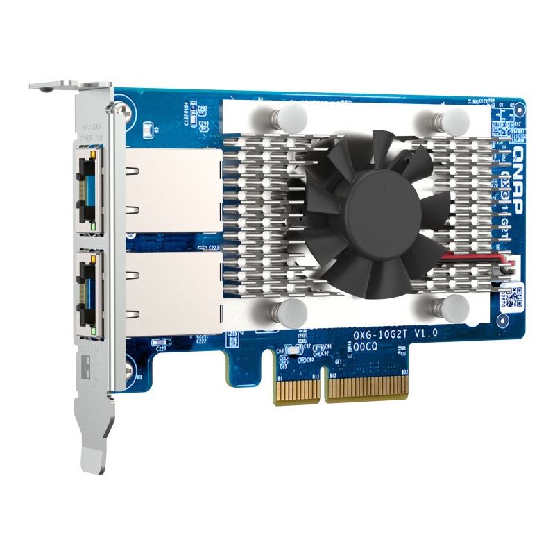 Qnap QXG-10G2T Netzwerkadapter-PCIe 10 GBE RJ45 x2