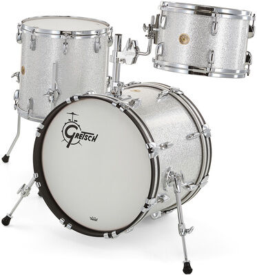 Gretsch Drums USA Custom 18 Silver Sparkle Silver Sparkle