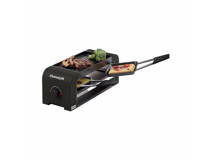 Stöckli CheeseGrill 2 Black Raclettegerät – Tischgrill – schwarz