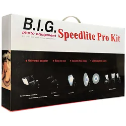 B.I.G. Speedlite Pro Kit 7tlg. + Transporttasche