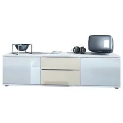LOWBOARD Linio Creme Hochglanz