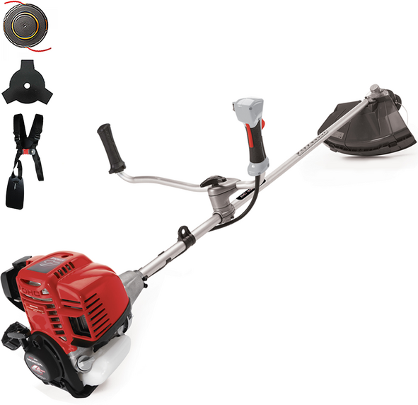 Castelgarden BC 450 HD - Débroussailleuse à essence 4 temps - Moteur Honda GX50