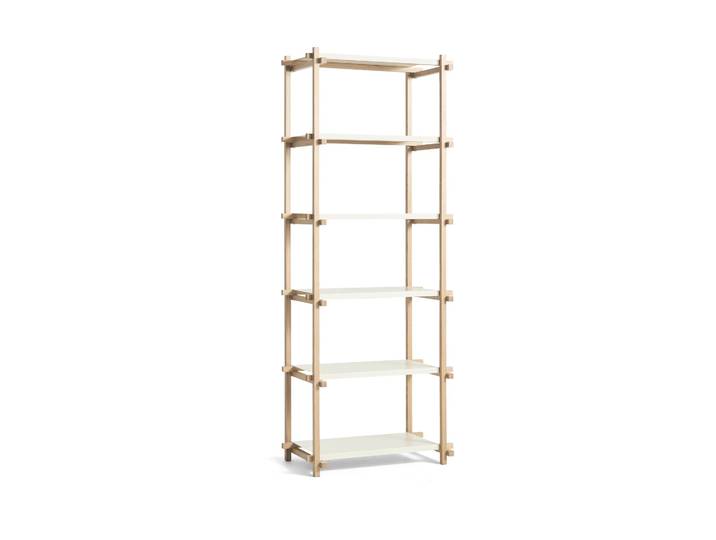 HAY Woody Column Wandregal Oak-almond white, high