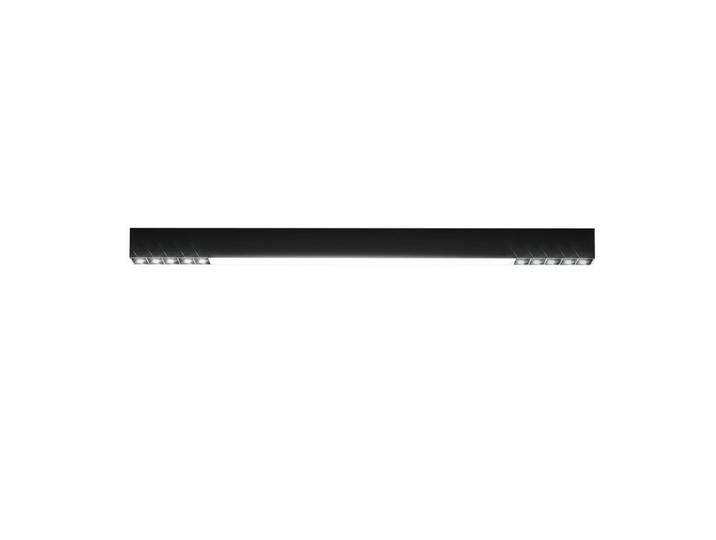 ZMH Led-Deckenleuchte Ritter 80/3.5/5.5 cm, Schwarz, Metall, LED integrated, 5.2x3.3x80 cm, Lampen & Leuchten, LED Beleuchtung, LED-Deckenleuchten