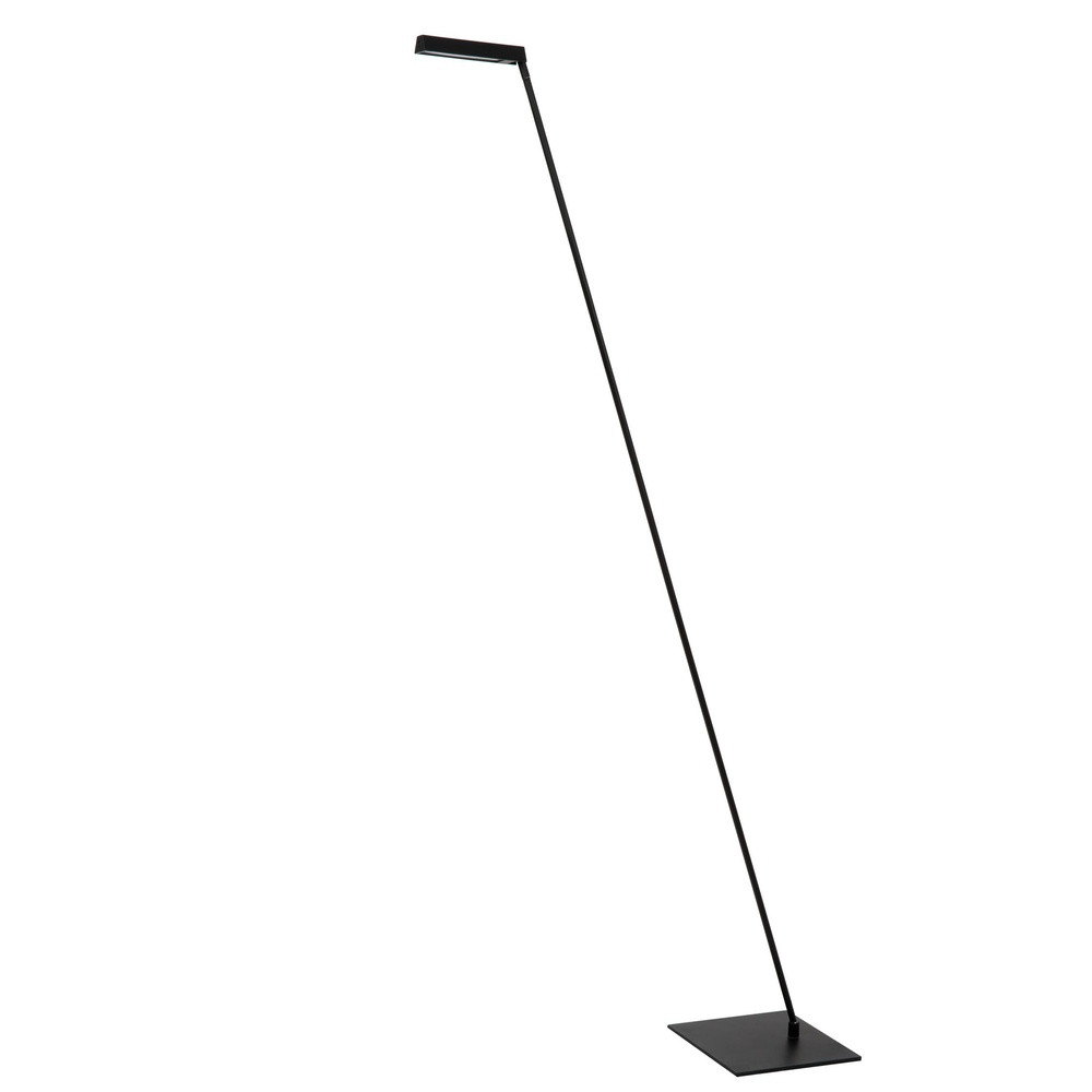 Lucide Lavale Design leeslamp zwart metalen vloerlamp