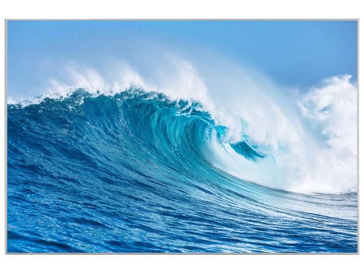 Bild mit Rahmen Die Welle image LAND