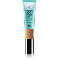 It Cosmetics, BB + CC Creme, Your Skin But Better Cc+ Natural Matte With Spf 40 In Tan (Tan, 32 ml)