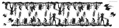 Stranger Things Forest Scene Peel And Stick Wall Decals by RoomMates