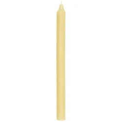 IB Laursen Rustikale Stabkerze 29 cm | Ø 2,2 cm, Höhe 29, Ø 2,2 cm, gelb
