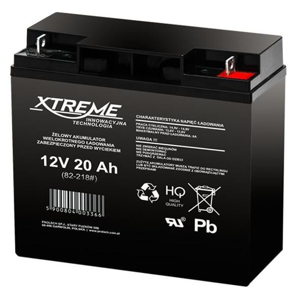 Xtreme Akumulator 12V/20Ah (82-218#) (82-218#)