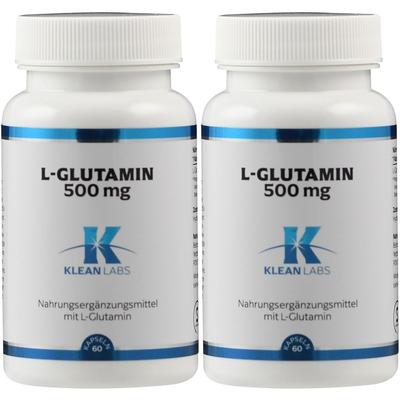 L Glutamin 500Mg x2 2x60 St Kapseln