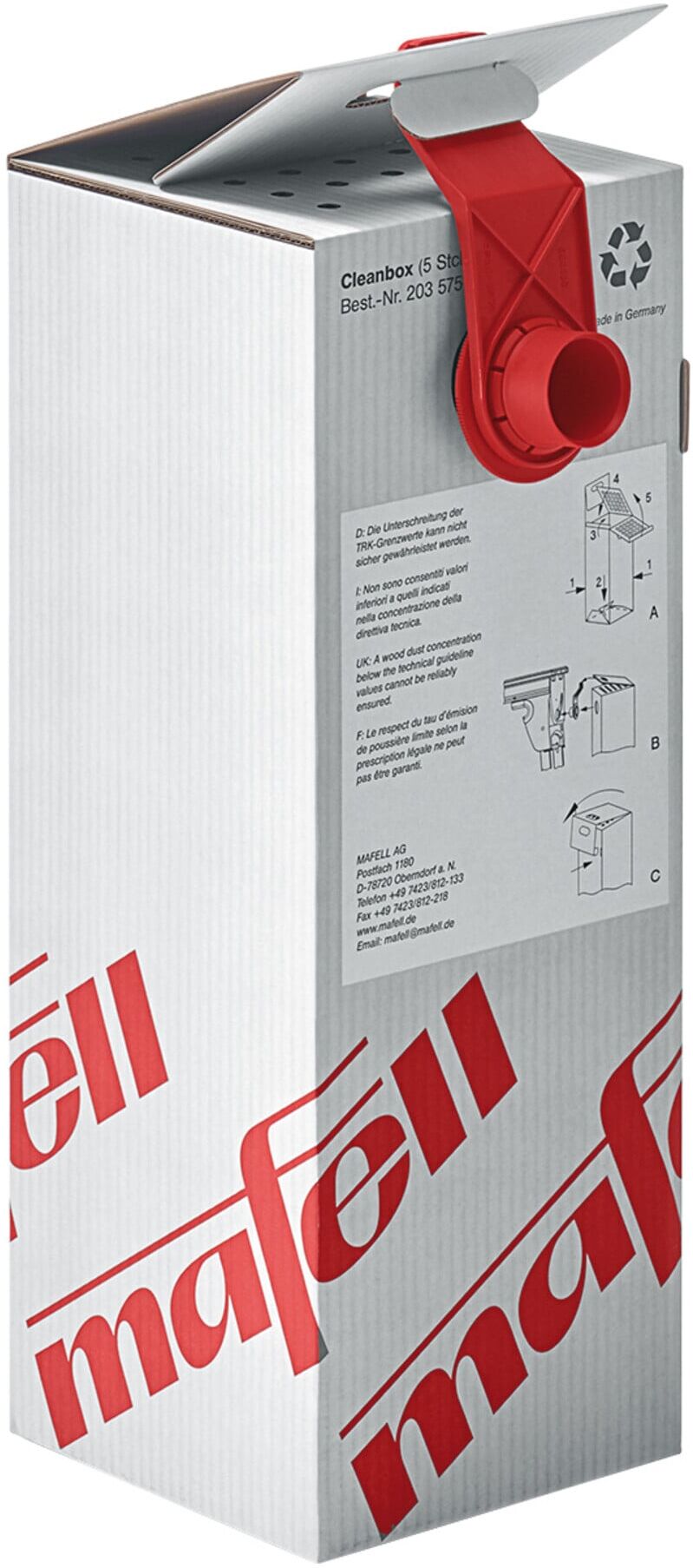 Mafell Spänesammelsystem Cleanbox (Starter-Set) (203402)