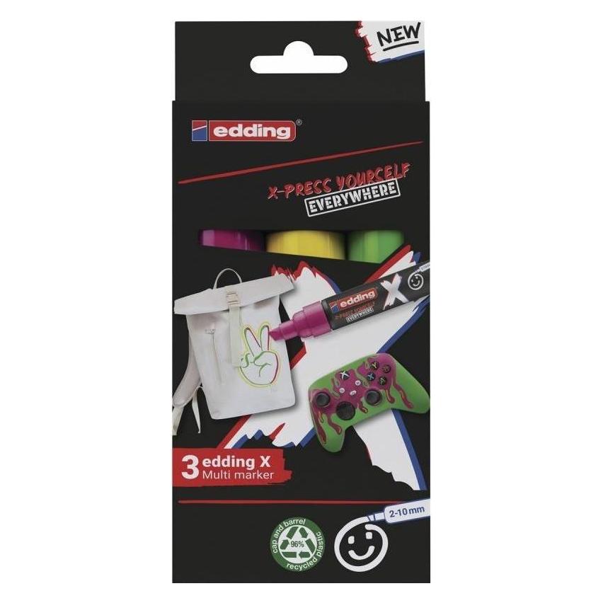 Edding 6900 X Multimarker 3er-Set (3x) (4-6900-3-3)