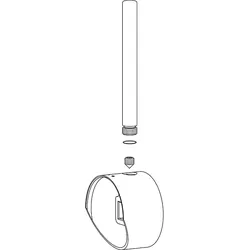 Ideal Standard Griffhebel RETTA, Chrom B960909AA