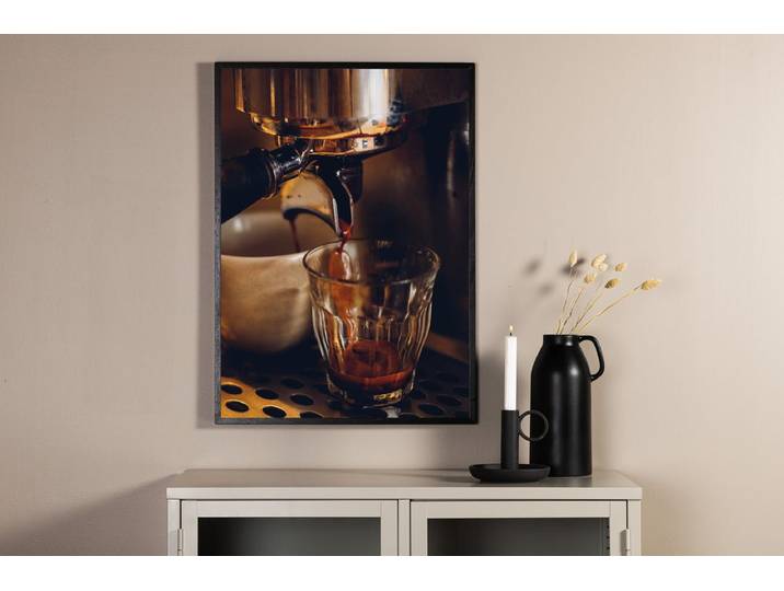 Poster Kaffeekunst aus hochwertigem Papier - 70 x 100 cm - Luxusbetten24