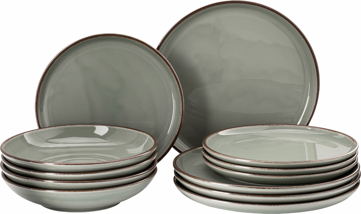 Rosenthal Starter-Set Moss 12-delig 10660-405405-28726