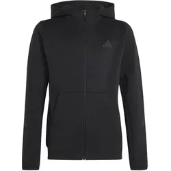 adidas Z.N.E. Full-Zip Kapuzenjacke Kinder - black/carbon - 140