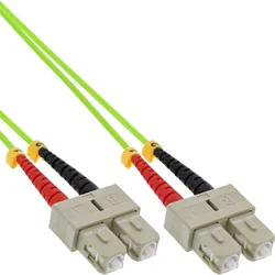 INLINE LWL Duplex Kabel, SC/SC, 50/125Ám, OM5, 3m