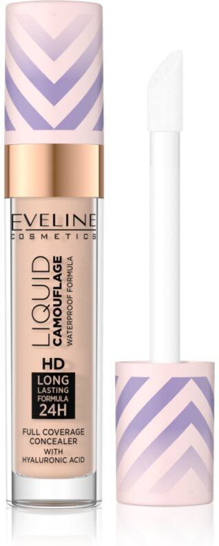 Eveline Cosmetics Liquid Camouflage Waterproof Concealer with hyaluronic acid shade 2.5 7,5 ml