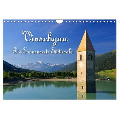 Vinschgau - Die Sonnenseite Südtirols (Wandkalender 2027 DIN A4 quer), CALVENDO Monatskalender