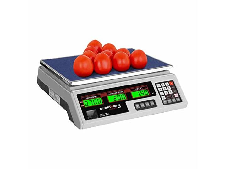 Steinberg Systems SBS-PW-352W Prijs Scale (35 kg / 2 g, Wit, LCD)