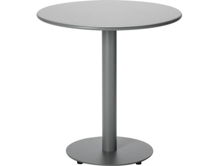 Tisch Casablanca rund grau 74x0 cm