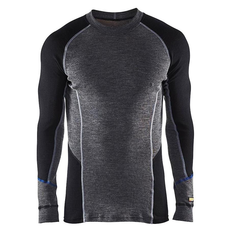 Blakläder Unterhemd warm, grau / schwarz, Unisex-Grösse: XL (XL) (489717329699XL)