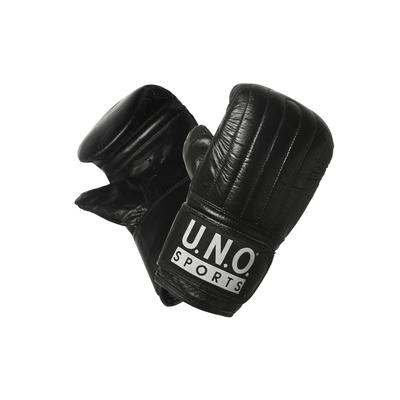 Boxhandschuhe U.N.O. SPORTS "Punch" Gr. S, schwarz, Boxhandschuhe, S, Obermaterial: 100% Rindsleder