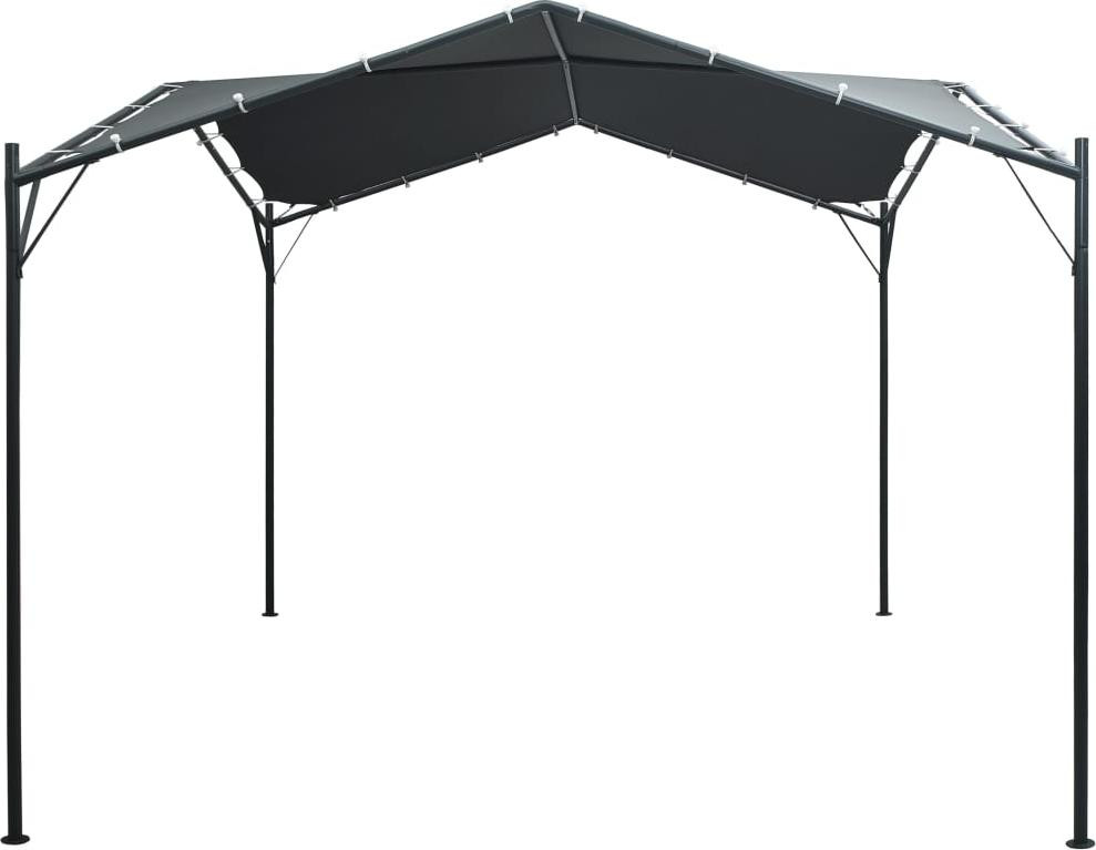 vidaXL Partytent Overkapping Antraciet 3x3 meter