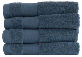 Becky Cameron 100% Cotton Ultra Soft 4-Piece Hand Towel Set