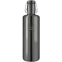 Steel Bottle - light Black 1,2l