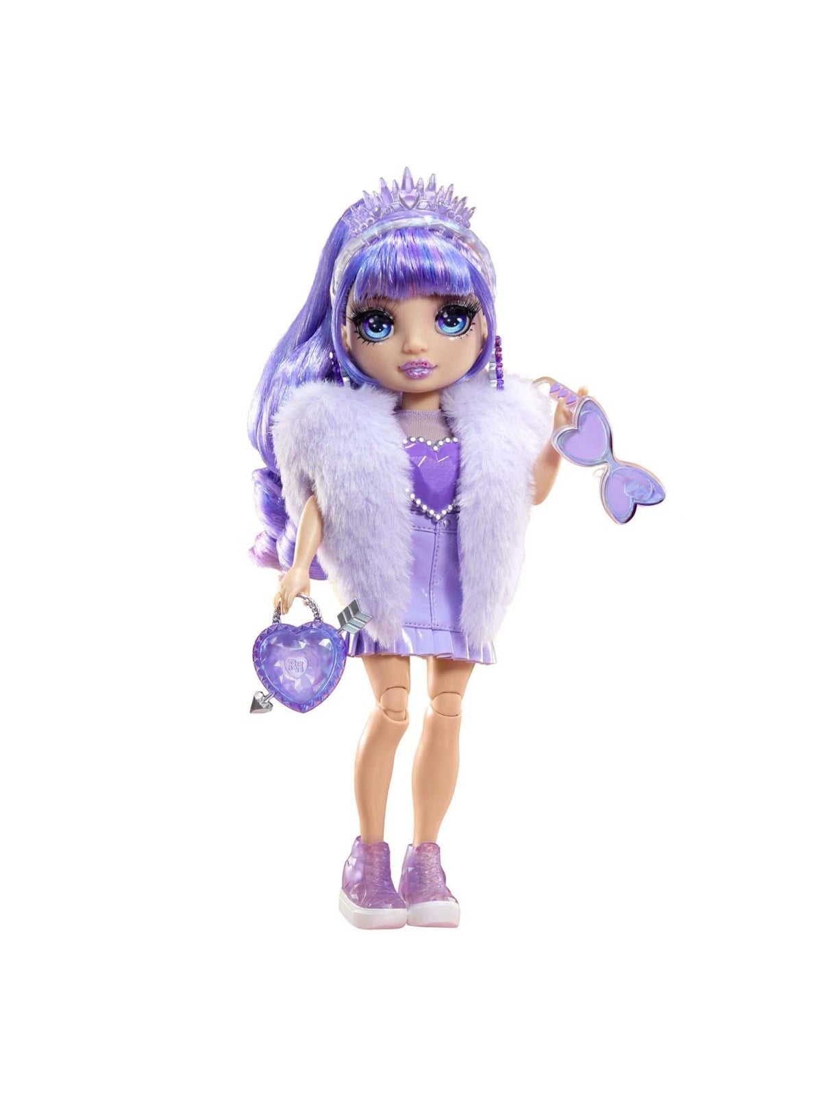 Rainbow High Crystal Fashion Fashion Doll - Violet