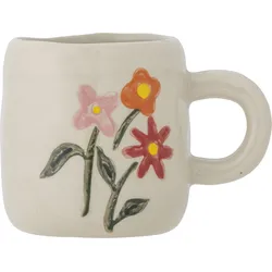Millie Tasse 110 ml, creme mit Blumen