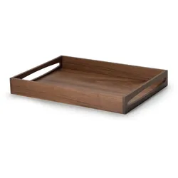 Continenta Tablett Walnuss 49x35x6,3cm - B/H/T ca. 49.00x6.30x35.00