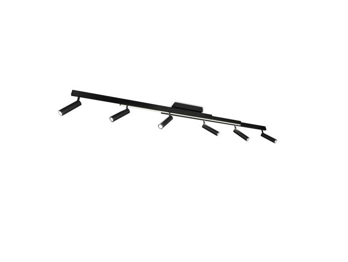 LED-Strahler Zeno Schwarz max. 18 Watt