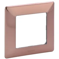 Legrand 754161 Rahmen 1-fach Valena Life Kupfer Thermoplast