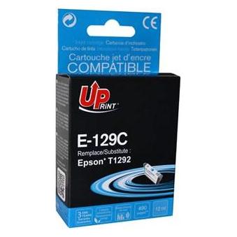 Print UPrint kompatibel Ink mit C13T12924010, T1292, E-129C, cyan, 10ml (35842238)
