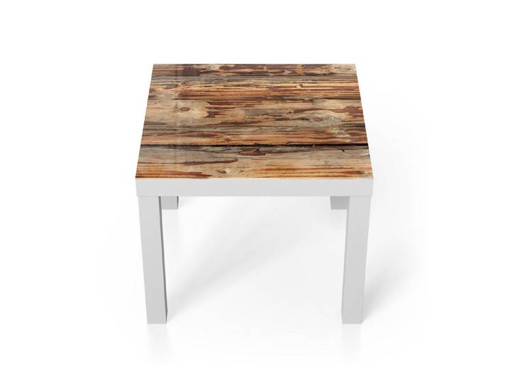 DEQORI Couchtisch 'Muster der Natur', Glas Beistelltisch Glastisch modern