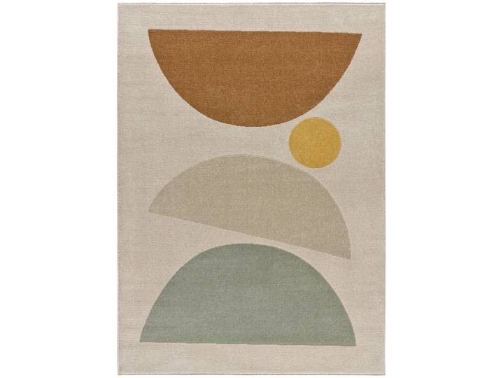WEBTEPPICH im skandinavischen Stil Beige Domus 80/150 cm